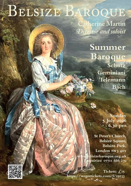 Belsize Baroque concert 7.26